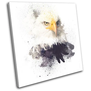 Pintura de águila pájaro animales abstractos de lienzo único arte de pared impresión de imagen - Imagen 1 de 1