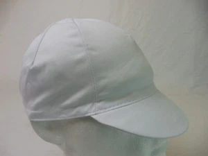 Gorra de ciclismo de algodón blanca lisa - Gorra de bicicleta L'eroica - Imagen 1 de 4