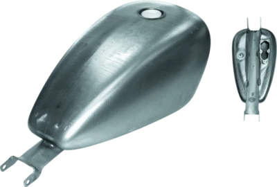 Bikers Choice 07-Up EFI XL 型号 Raw 3.3 加仑背心替换件 H-D 61405-07 — 第 1/3 张图片