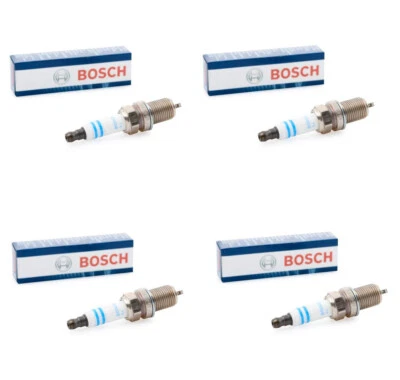 4x Bosch Spark Plugs Fits 1999-2005 Rover 75 1.8 88/110kW - Image 1 of 2