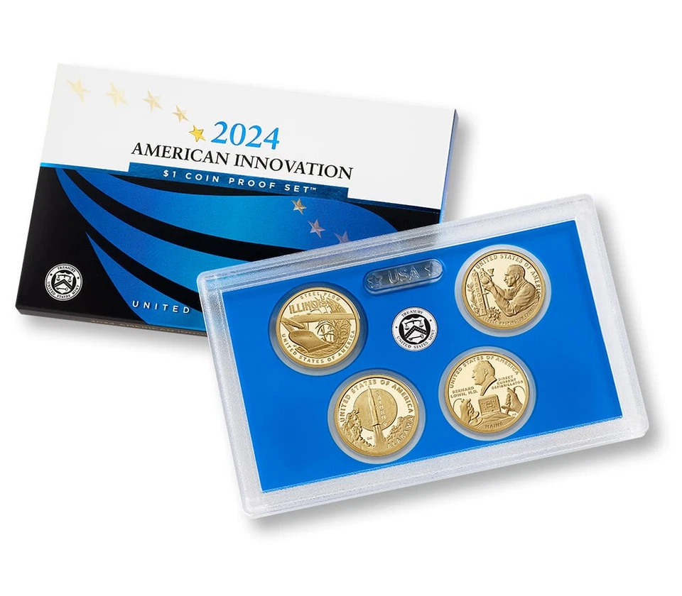 🇺🇸 2024-S American Innovation $1 Coin Proof Set - Image 1 of 4