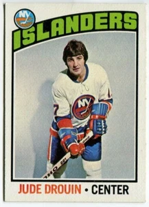 1976-77 Topps #106 Jude Drouin New York Islanders - Picture 1 of 2