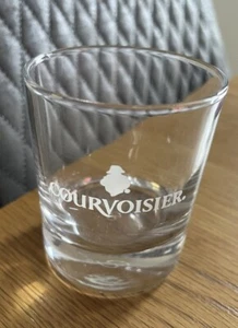 Courvoisier Cognac Brandy Glass Tumbler White print logo - Picture 1 of 6