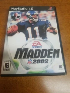 Madden NFL 2002 (Sony PlayStation 2, 2001)(Tested) - Picture 1 of 4