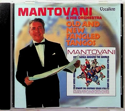 MANTOVANI- Old And New Fangled Tangos/Folk Songs Around The World CD (2on1) 60s - Image 1 of 3