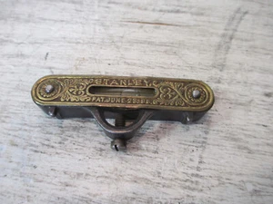 Antike Stanley Taschenwaage Patent 23. Juni 1896 Gusseisen Messing Schnur Schnur - Bild 1 von 4