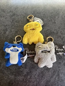 Fuggler Keyring Bundle Lot x 3 Squidge Munch Munch Suspicious Fox BNWT - Bild 1 von 5