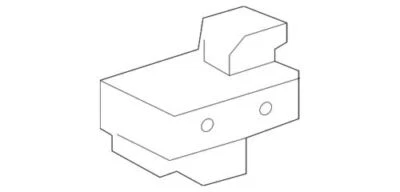 Genuine GM 2013-2016 Cadillac SRX Black Rear Side Door Window Switch 22747719 - Image 1 of 3