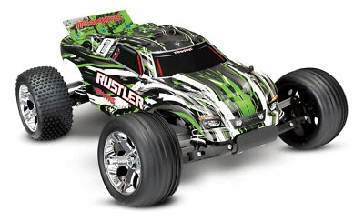 TRAXXAS Rustler XL5 2WD BRUSHED Verde 37054-4 GRN 1/10 - Immagine 1 di 4