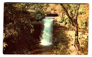 Postcard MN Minnnehaha Falls Minnehaha Park Minneapolis - Picture 1 of 2