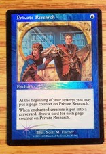Private Research Foil x1 Urza’s Destiny - MINT - MTG Magic the Gathering