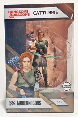 Estatua de Catti-Brie con iconos modernos mazmorras y dragones D&D Foto 1 de 4