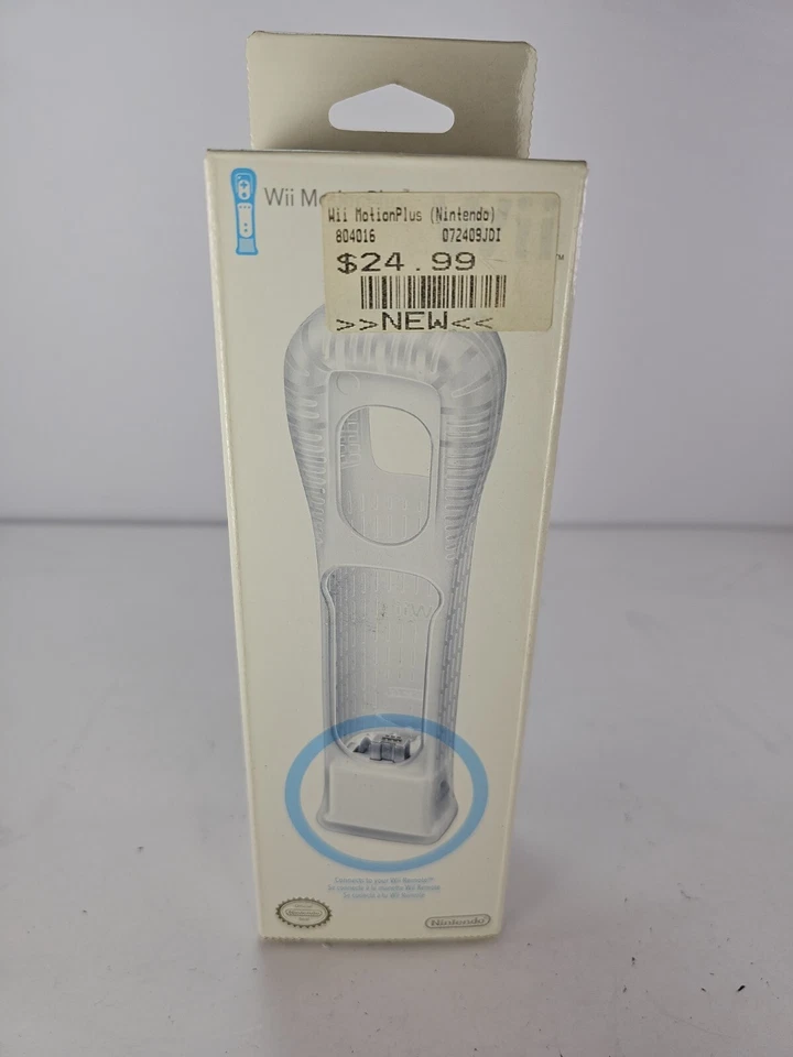 Adaptador de accesorio Nintendo Wii Motion Plus auténtico OEM - Nuevo | Sellado de fábrica Foto 1 de 4