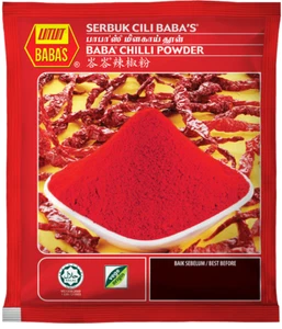 BABA'S CHILLI POWDER 250G ( 3 X pack Big ) - Picture 1 of 2
