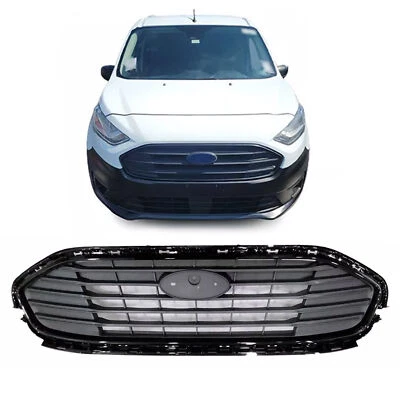 2019 2020 2021-2023 Ford Transit Connect Front Grille W/O Chrome Molding Trim - Image 1 of 4