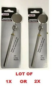 Posten 1x 2x Inspektion 30mm Spiegel verschiebbar 19" Reichweite ausziehbar Technik Mechaniker - Bild 1 von 5