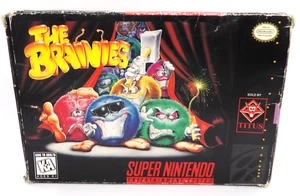 THE BRAINIES (Super Nintendo) SNES komplett cib Box, Cartridge, Handbuch OHNE Poster - Bild 1 von 13