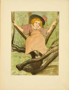ORIGINAL VINTAGE FRENCH POSTER KACIA BY DELATRE MODERNE 1897 - Picture 1 of 1