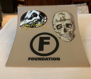 VINTAGE TECH DECK TONY HAWK SKATEBOARD PARK FLAT RAMP FOUNDATION AUFKLEBER 5,5x3 - Bild 1 von 6