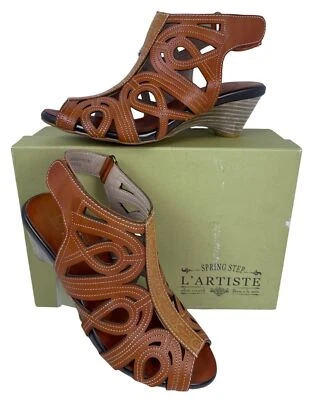 Spring Step L'Artiste Women's Flourish  Sandal Size EU 38 US 7.5-8  - Image 1 of 4