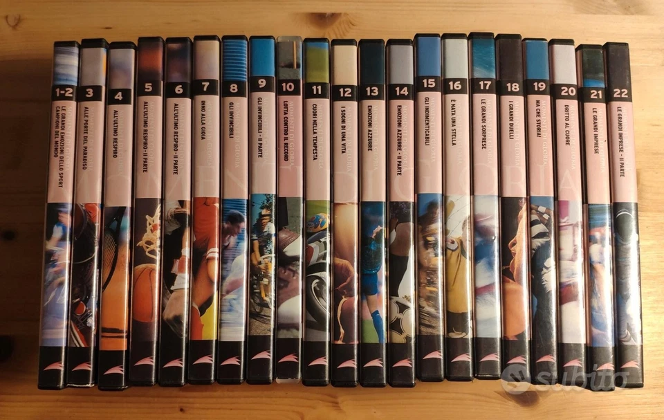 Momenti di Gloria - Collezione completa 22 DVD - Editoriale La Gazzetta - 2005 - Immagine 1 di 1