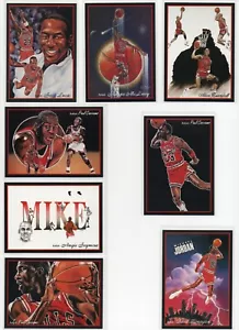 Juego de cartas completo (8) imágenes competitivas Michael Jordan 1994-95 Chicago Bulls #2 - Imagen 1 de 10