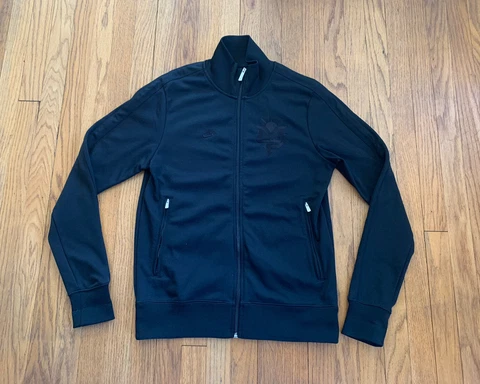 Nike Boxing Manny Pacquiao MP Full Zip Track Jacket Mens Medium Black EUC RARE Cover