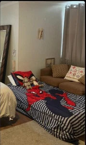 PreOwned Spider-Man Kids 3-Piece Twin/Full Comforter Set, Reversible, Mircofiber - Picture 1 of 4