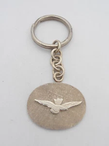 Airforce Military Italian: Keyring Silver 925 - Patent - Picture 1 of 2