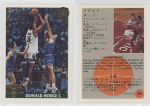 1991-92 Front Row Japanese Gold /500 Donald Hodge #24 Rookie RC