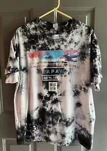 Tokyo Japan Erwachsene XL? Kurzarm T-Shirt Batik Rundhals Chiba Koyto Osaka - Bild 1 von 6