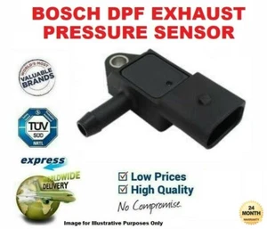 SENSOR DE PRESIÓN DE ESCAPE BOSCH DPF para OPEL VECTRA C GTS 1.9 CDTI 2005-2008 - Imagen 1 de 7