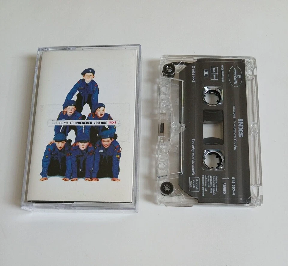 INXS WELCOME TO WHEREVER YOU ARE CASSETTE TAPE MERCURY 1992 - Image 1 of 1