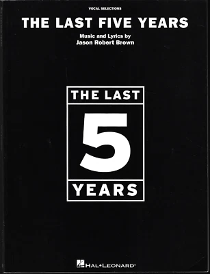 The Last Five Years - Vocal Selections ; by Jason Robert Brown - Hal Leonard  - Image 1 of 2