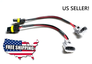 2X Denso OEM HID BALLAST to aftermarket converter PIGTAIL PLUG wire Socket Koito - Picture 1 of 7