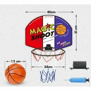 Juego de aro de baloncesto Magic Shot con pelota y bomba - Imagen 1 de 2