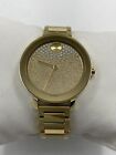 Movado Bold Evolution Quartz Crystal Accent Stainless Steel Ladies Watch 3600705