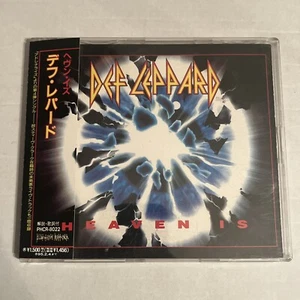DEF LEPPARD - Heaven Is JAPAN CD Single 1993 Mercury Includes OBI - HARD ROCK - Picture 1 of 6