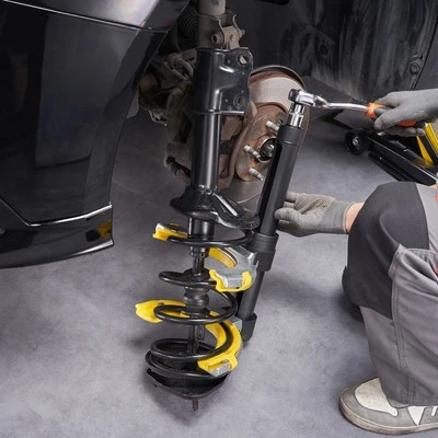 4500kg Coil Spring Strut Compressor Clamp Struts Shock Absorber Suspension 3 Pcs - Image 1 of 4