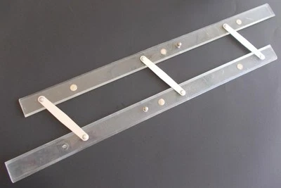 Herramienta de dibujo náutico regla paralela plegable vintage C-Thru 24" Foto 1 de 2