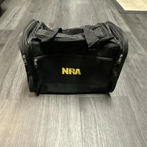 Bolsa de viaje de la Asociación Nacional del Rifle NRA negra nueva 15"X10"X8" - Imagen 1 de 7