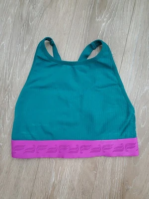 Sujetador deportivo Fabletics para mujer talla S Wren tejido esculpido espalda torcida jade fiesta nuevo sin etiquetas Foto 1 de 4