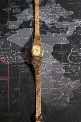 Reloj Mujer BENRUS Vintage Tono Dorado *Funciona* #JWL Foto 1 de 4