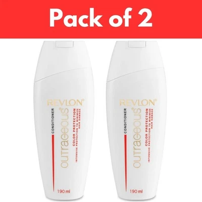 2 x Revlon Outrageous Color Protection Hair Conditioner Color Protection 190ml - Image 1 of 4