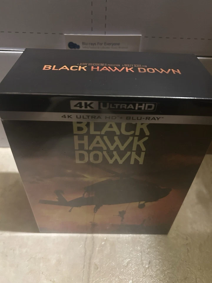 Black Hawk Down 4K 1-Click SteelBook UHD Blu-ray [2001] MANTA LAB - ShipsNextDay Foto 1 de 4