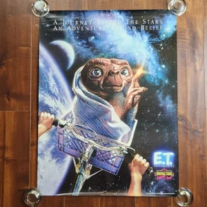 1991 ET Movie Poster 22.5x30 Journey Beyond The Stars Universal Studios Classic - Picture 1 of 10