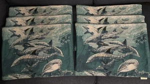 “GUY HARVEY” 6 Placemats Woven Tapestry By Scene Weavers 12”x16.5” - Picture 1 of 16