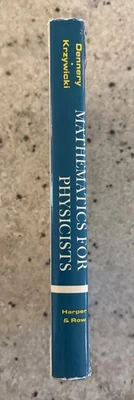 Vintage 1967 Mathematics for Physicists by Dennery HCDJ VG 1st  - Image 1 of 4