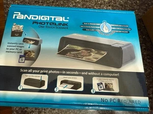 New Pandigital Photolink Model #PANSCN02 One Touch Scanner Brand New Open Box - Photo 1/5