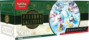 Holiday Calendar Game Trading Card Game Pokemon USED NOT VERIFIED UNGRADED - Foto 1 di 3